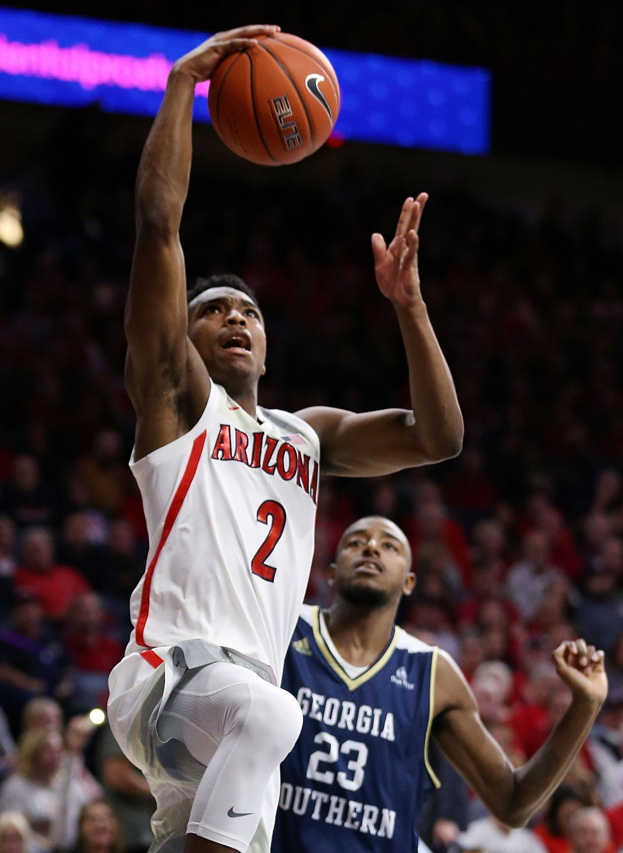 Arizona Wildcats 100, Georgia Southern Eagles 70